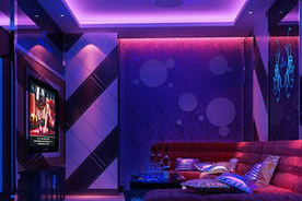 ktv唱歌的照片,共度美好时光